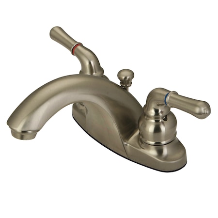 4 Centerset Bathroom Faucet, Brushed Nickel